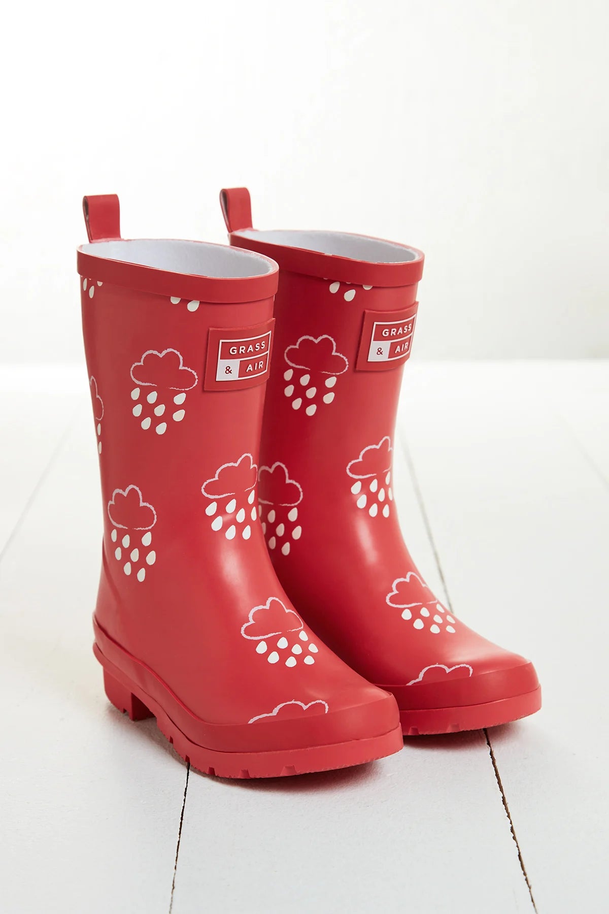 Grass Air Junior Cloud Adventure Boot Dark Coral Shoephoric UK