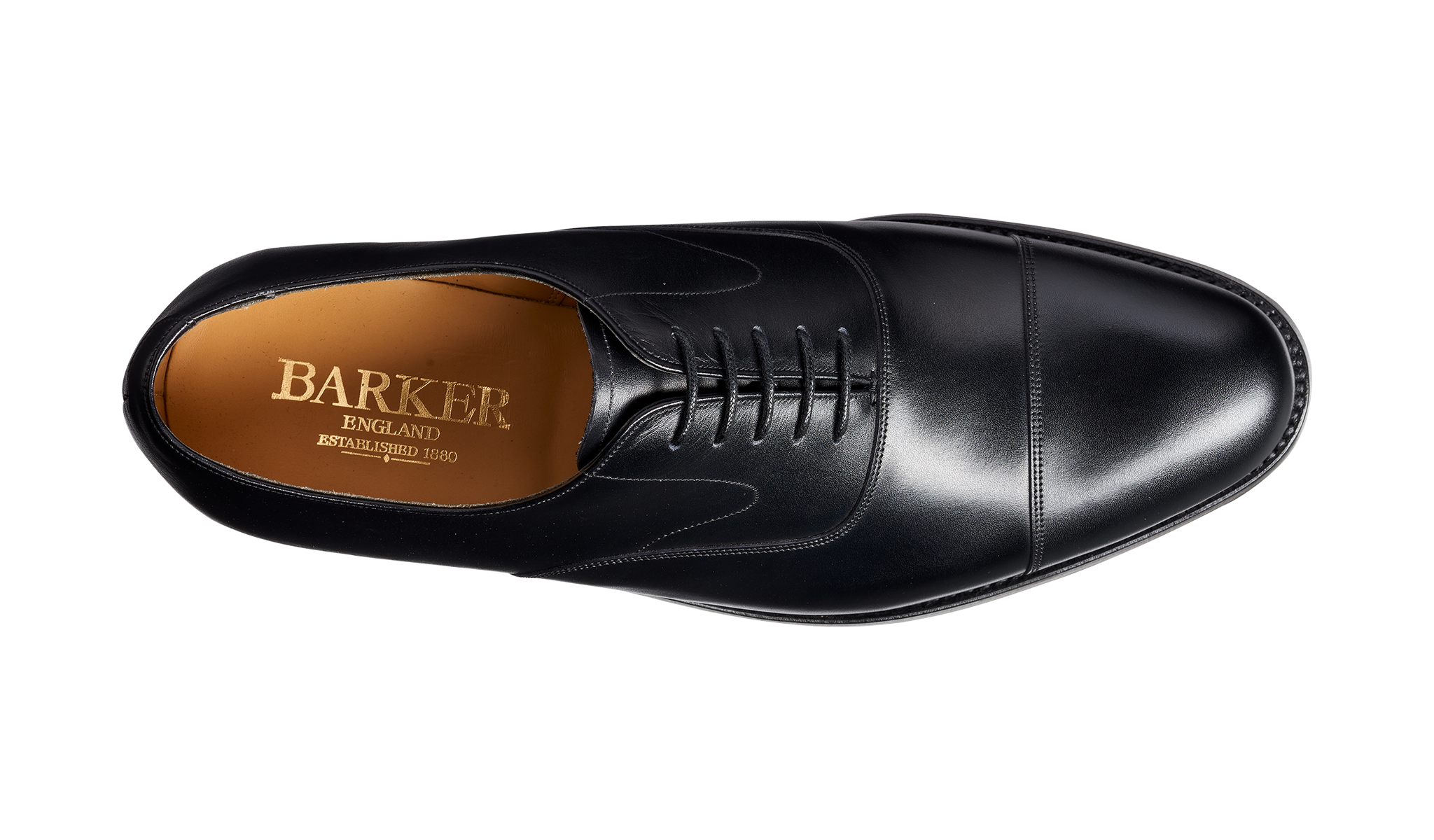 Barker Luton Black Calf Shoephoric UK
