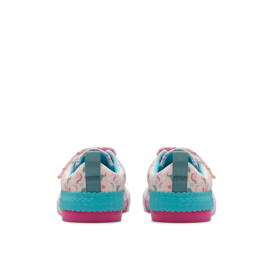 Clarks 26176481 FoxingMyth K. Pink Multi