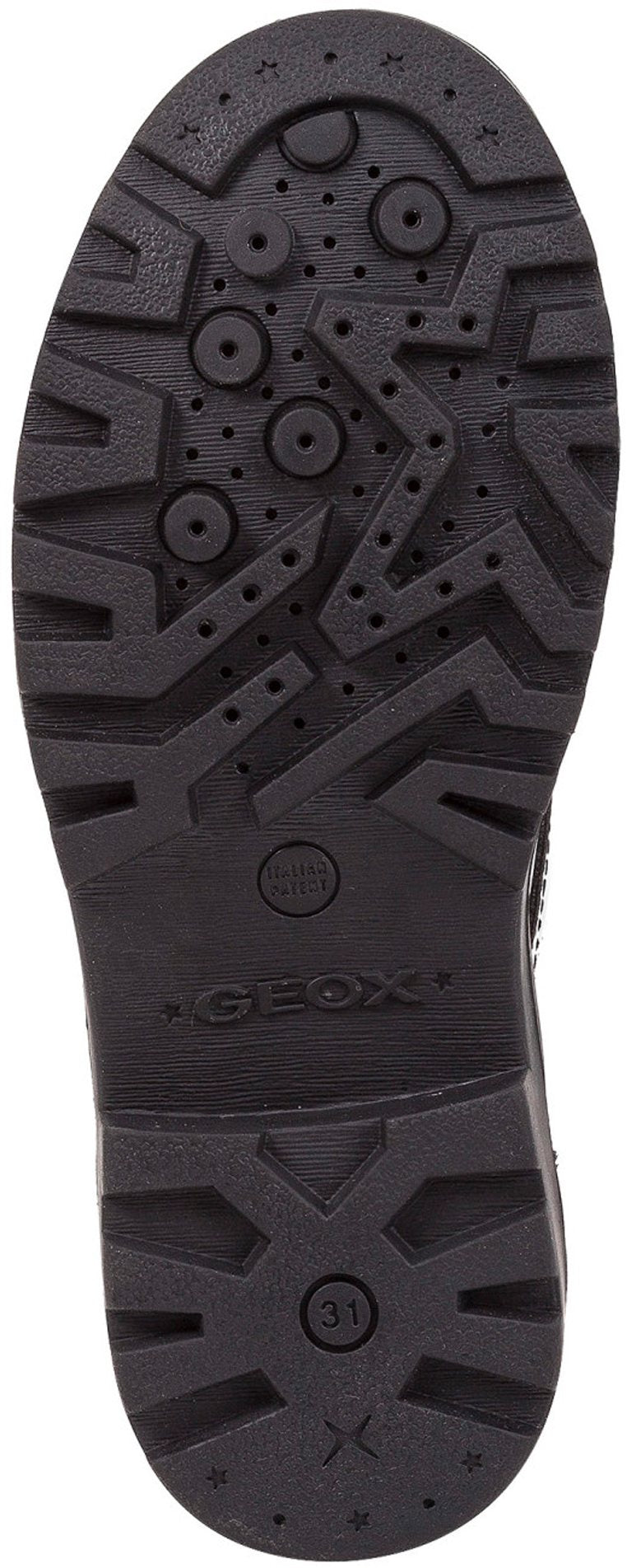 Geox J6420N J Casey G Black Patent