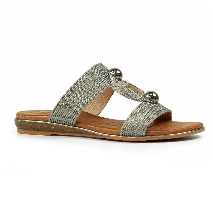 Lunar JLH510 PW Callow II Pewter Sandal