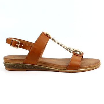 Lunar JLH276 TN Renoir Tan Sandal