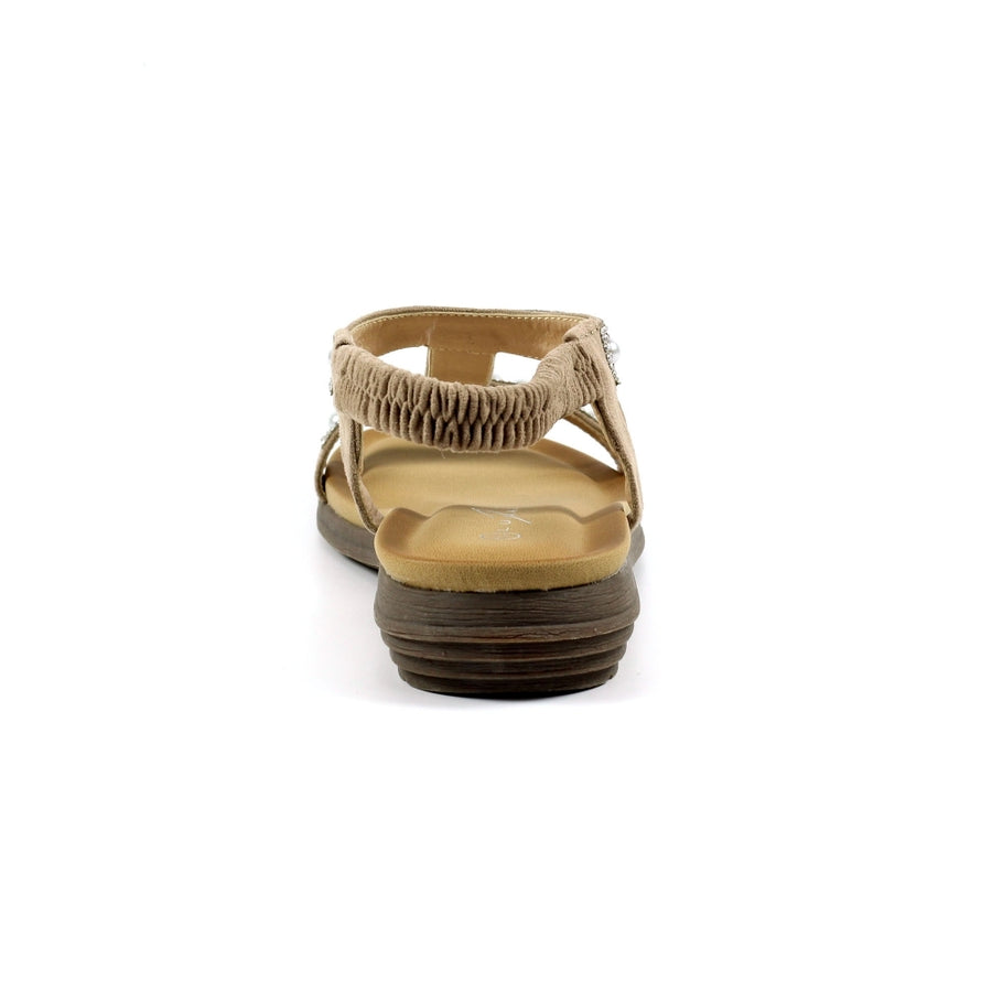 Lunar JLH078 BG Tancy Beige Pearl Sandal