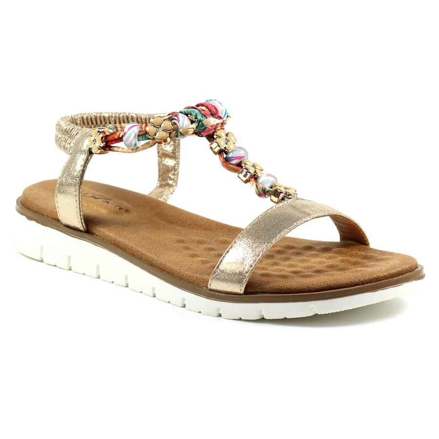 Lunar JLH363 GD Tempo Gold Sandal