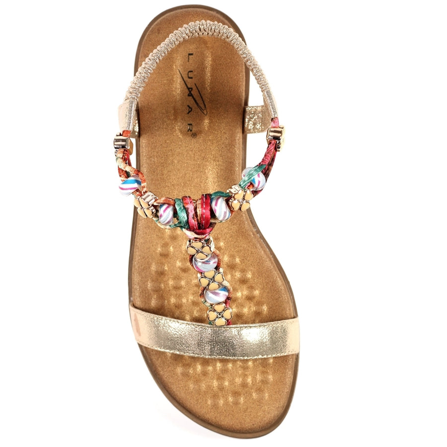 Lunar JLH363 GD Tempo Gold Sandal