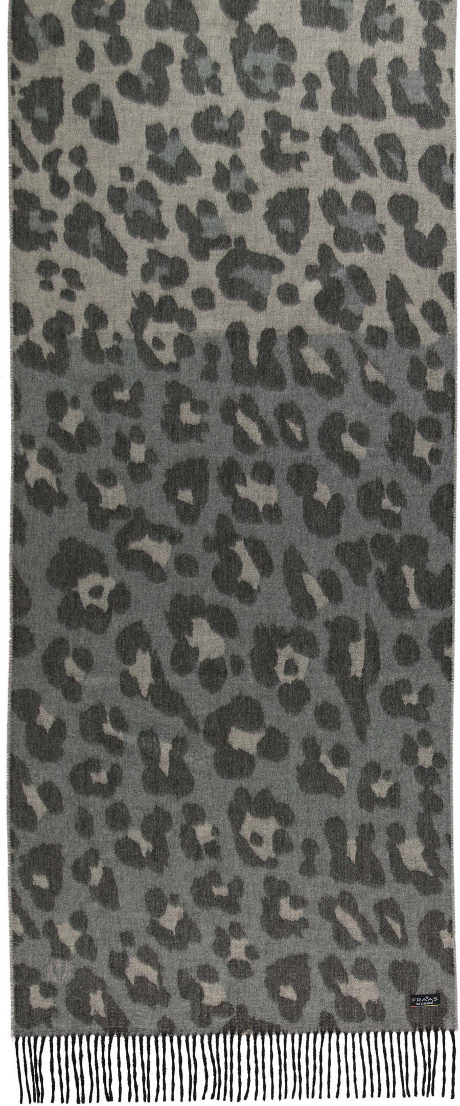 Fraas 625281 170 Sand Light Grey Tonal Animal Print Cashmink Wrap