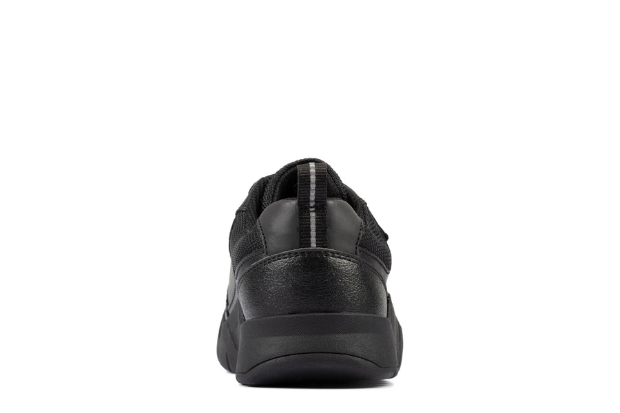 Clarks ScooterSpeed K Black leather