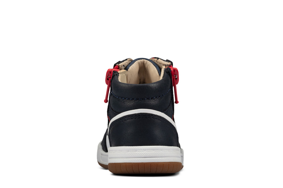 Clarks Fawn Peak T Navy Leather