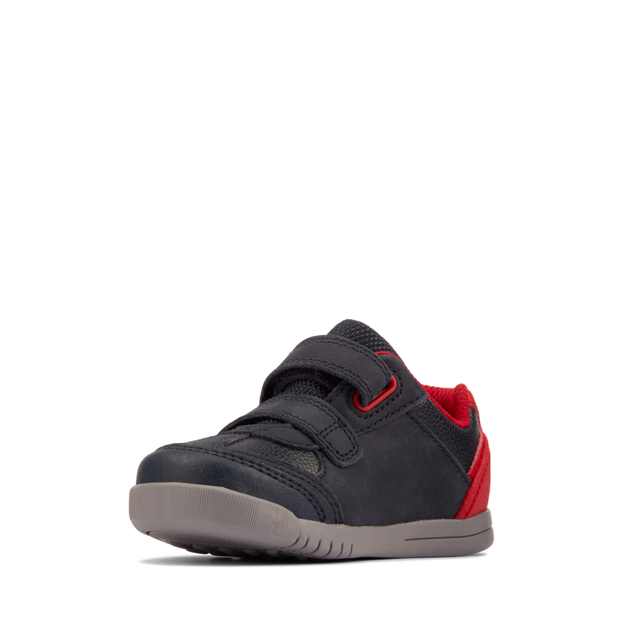 Clarks 26161440 Rex Play T Navy/Red