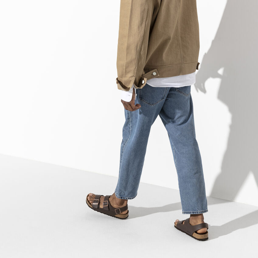 Birkenstock 34701 Milano Birko-Flor Dark Brown