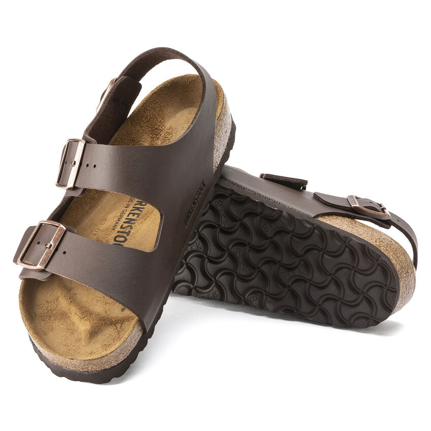 Birkenstock 34701 Milano Birko-Flor Dark Brown