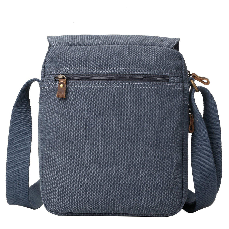 Troop London TRP0211 Classic Across Body Bag in Blue