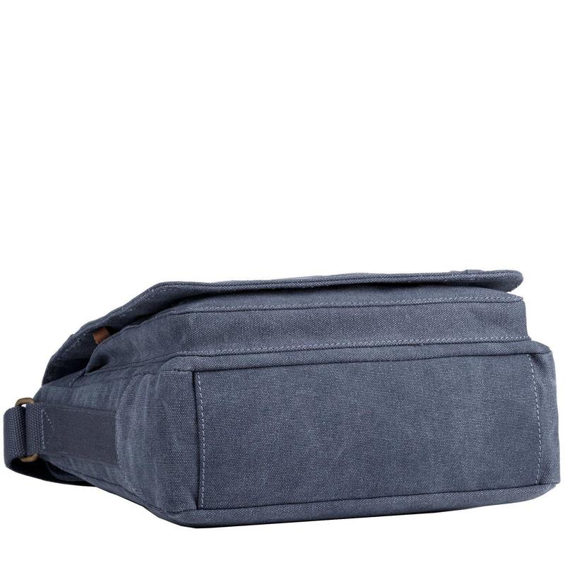 Troop London TRP0219 Classic Across Body Bag in Blue