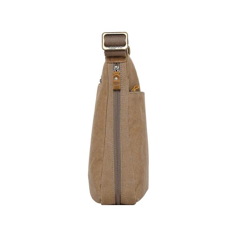 Troop London TRP0236 Classic Across Body Bag in Brown