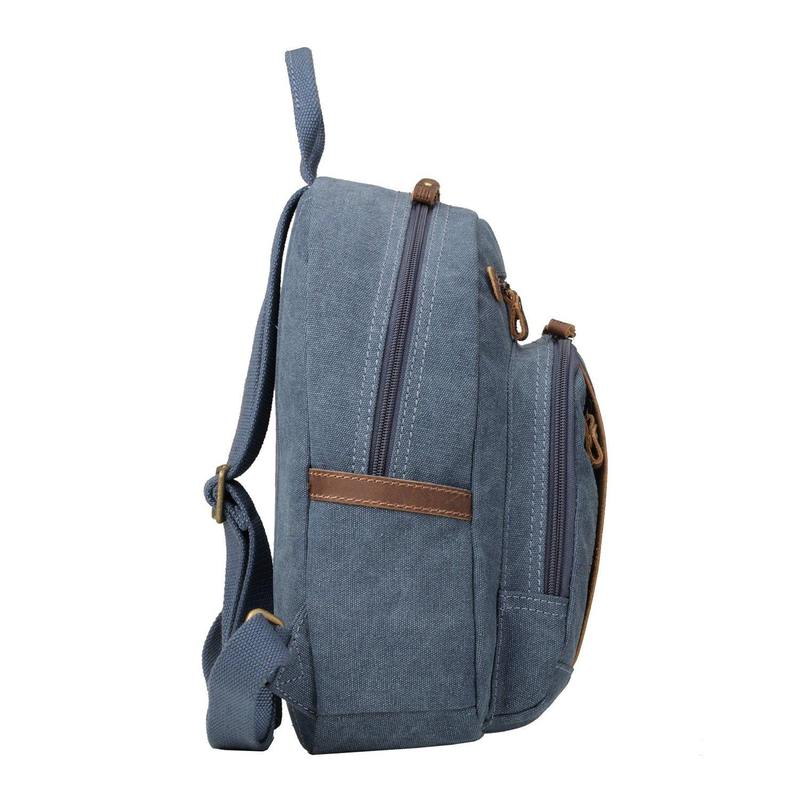 Troop London TRP0255 Classic Backpack in Blue