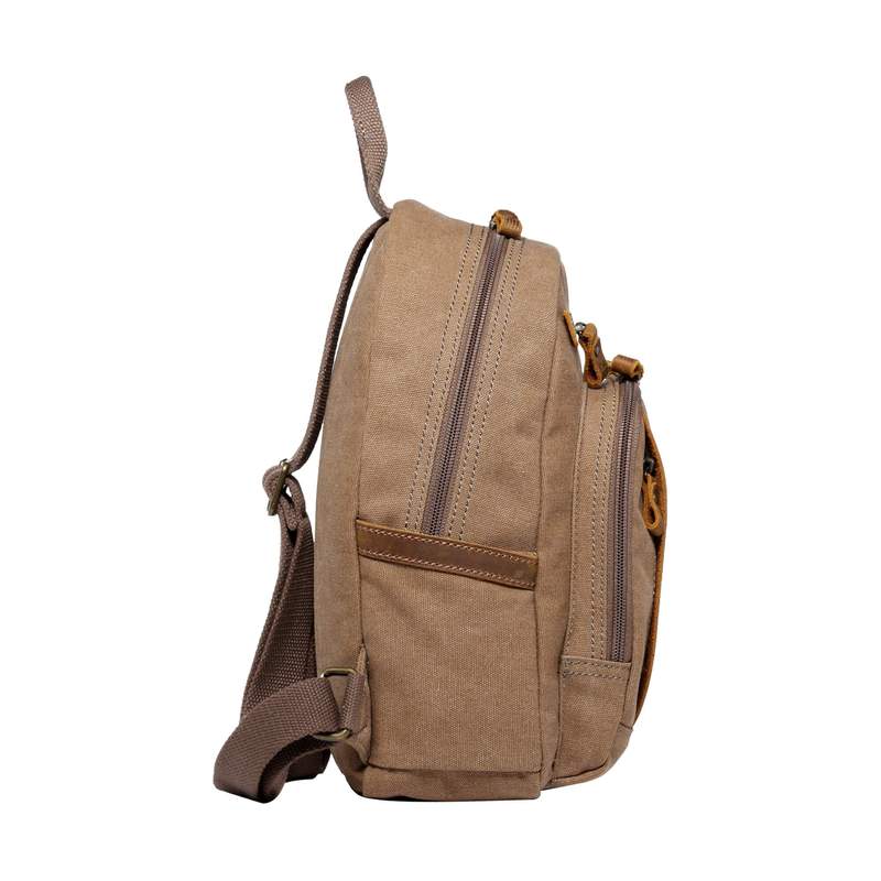 Troop London TRP0255 Classic Backpack in Brown