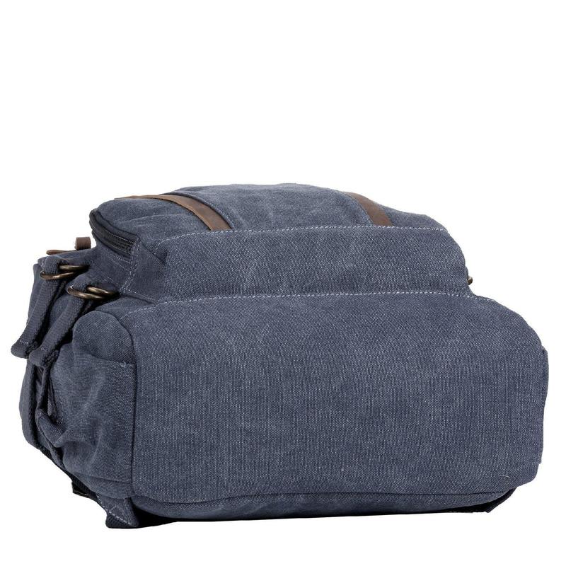 Troop London TRP0257 Classic Large Laptop Backpack in Blue