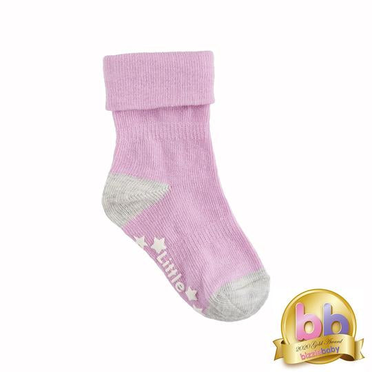 The Little Sock Company Original non-slip, stay-on socks in Lilac