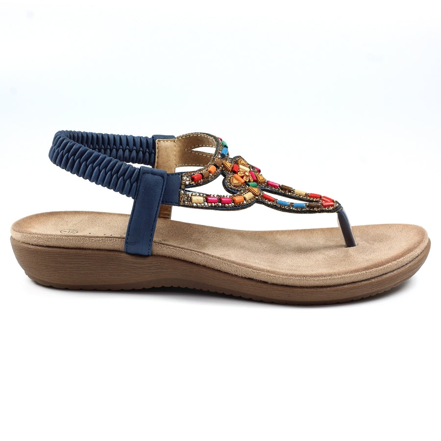 Lunar JLH320 BL Una Blue Sandal