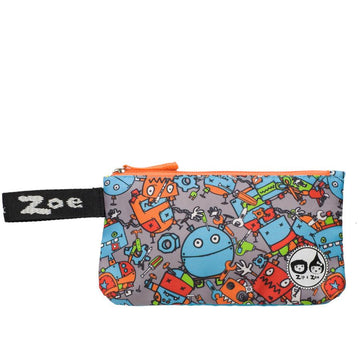 Zip and Zoe Pencil Case Robot Blue