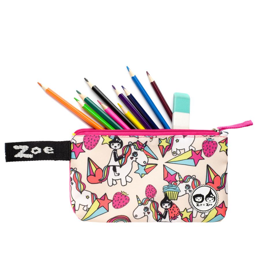 Zip and Zoe Pencil Case Unicorn